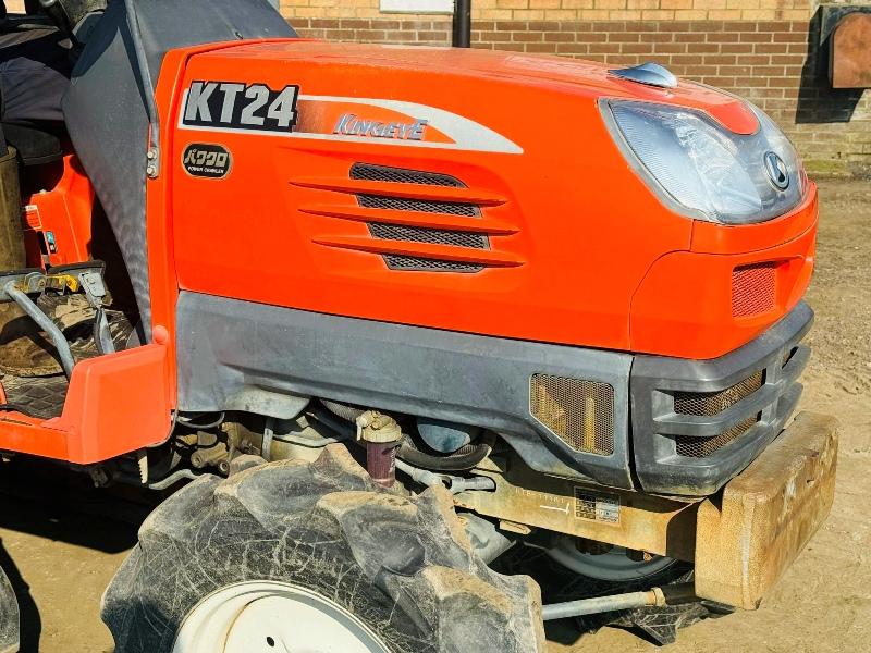 KUBOTA KT24 HALF TRACK COMPACT TRACTOR* 1618 HOURS*VIDEO*