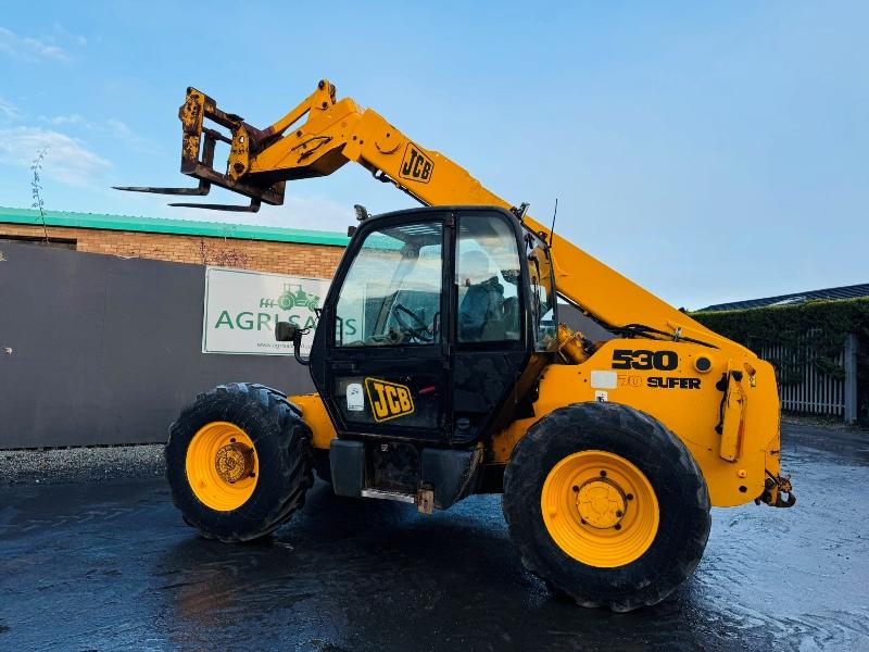 JCB 530-70 SUPER*C/W PALLET TINES*PICK UP HITCH*VIDEO*