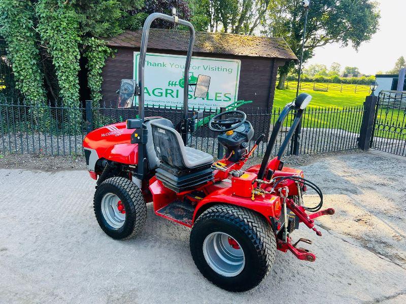 MCCORMICK G30R 4WD COMPACT TRACTOR *1368 HOURS* C/W REVERSE DRIVE*VIDEO*