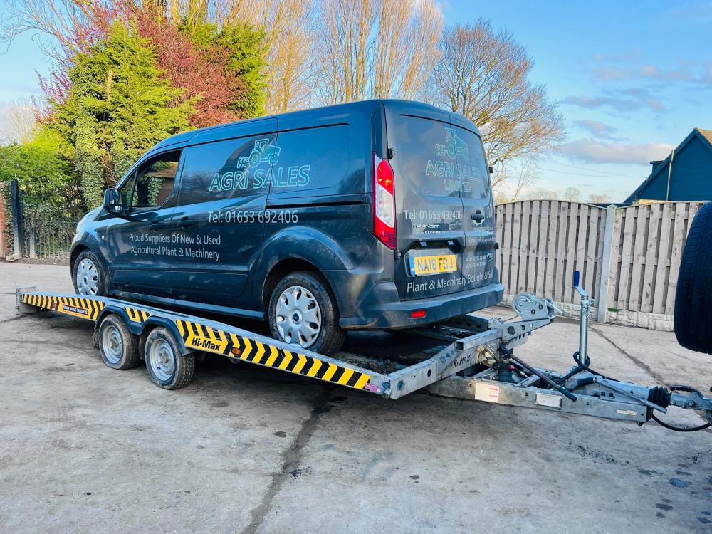BRIAN JAMES T-02-T HIGH MAX TWIN AXLE TILTING CAR TRAILER * YEAR 2020 *