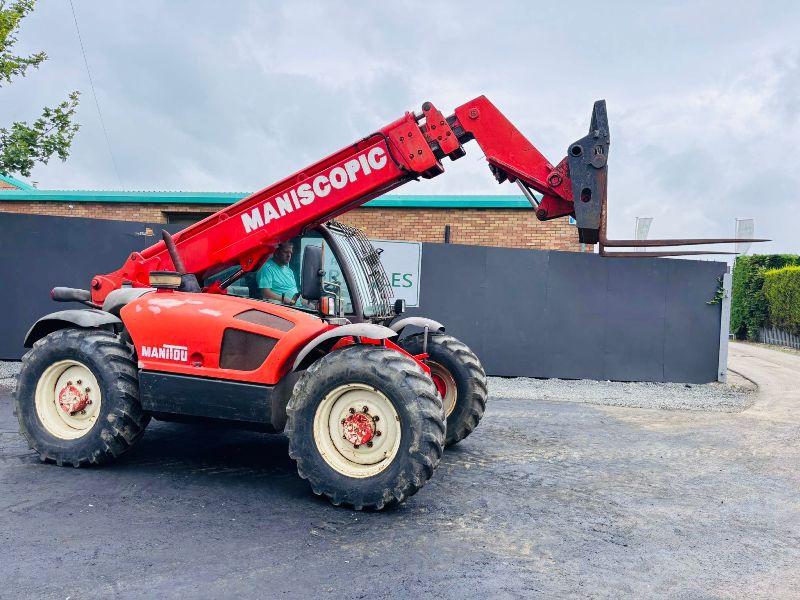 MANITOU 932 4WD TELEHANDLER*C/W PALLET TINES*VIDEO*