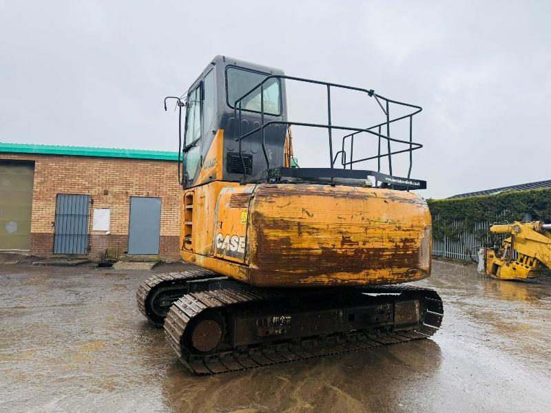 CASE CX130 HIGH CABBED EXCAVATOR*C/W STEEL TRACKS*VIDEO*
