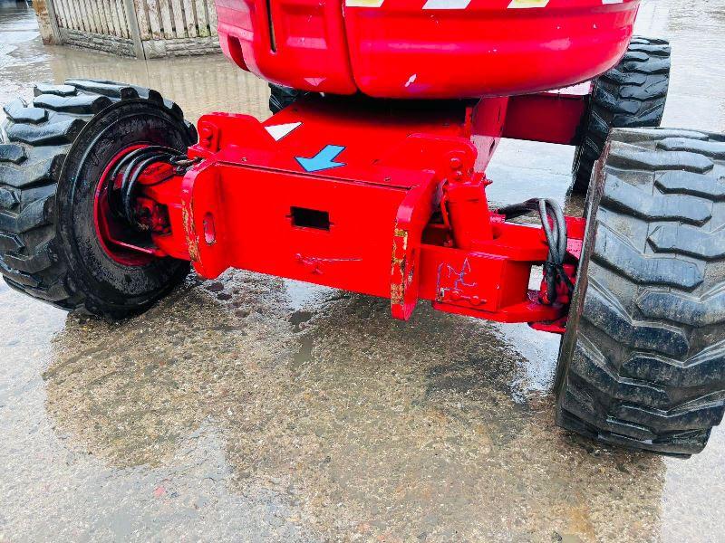 GENIE Z-4525 AIREL PLATFORM * 24FT REACH * C/W TELESCOPIC BOOM *VIDEO*