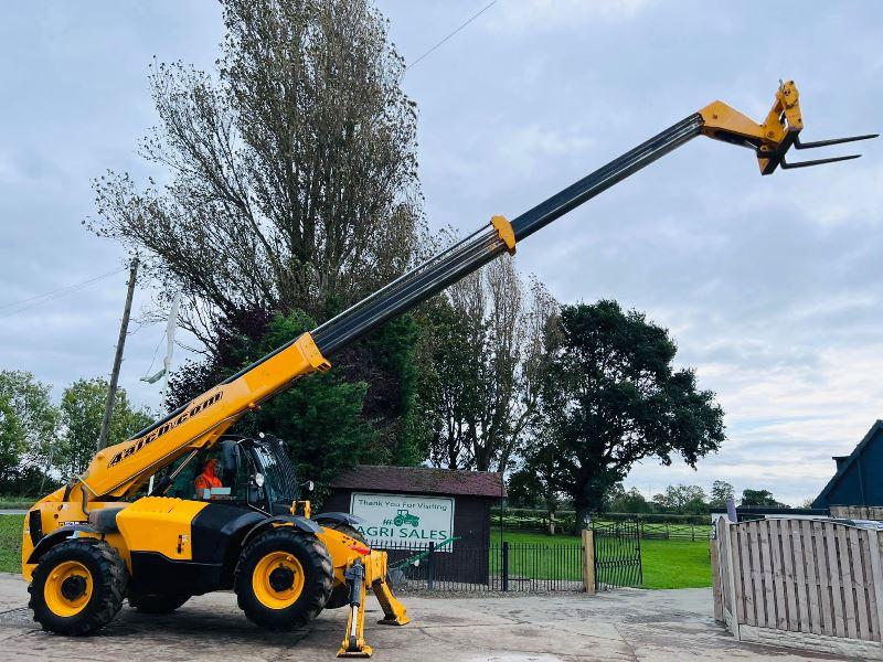JCB 535-125HI VIZ 4WD TELEHANDLER *YEAR 2015,12.5 METER* C/W TINES *VIDEO*