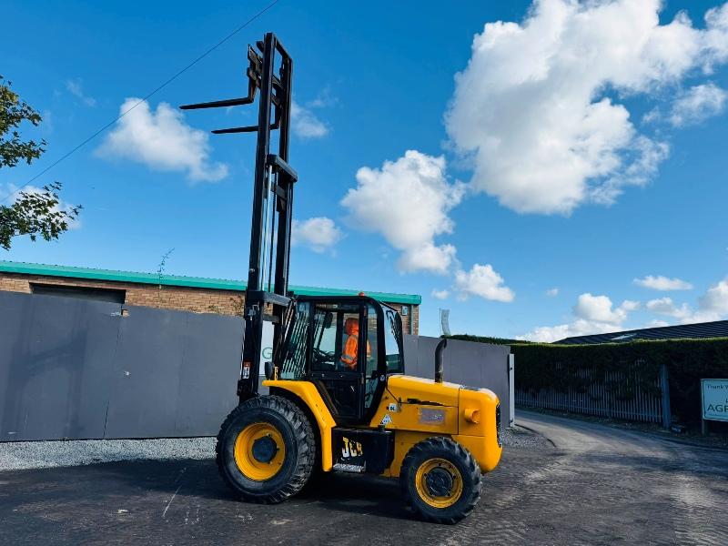 JCB 926 ROUGH TERRAIN 4WD FORKLIFT*3340 HOURS*YEAR 2008*VIDEO*