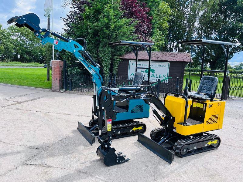 UNUSED JPC PC10 TRACKED EXCAVATOR * YEAR 2023, CHOICE OF 2*VIDEO*