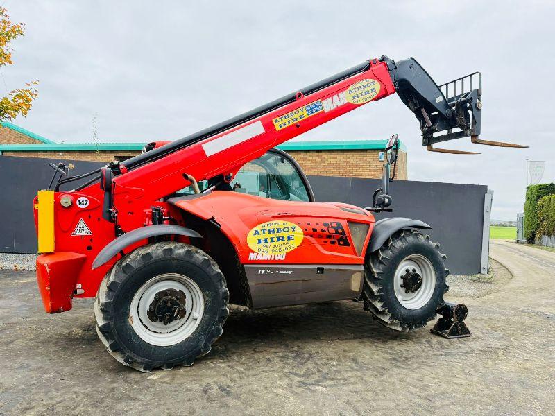 MANITOU MT 1335 TURBO TELEHANDLER*C/W PALLET TINES*YEAR 2018*VIDEO*