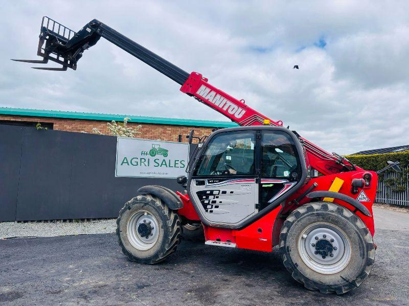 MANITOU MLT732 TELEHANDLER JOYSTICK CONTROLS*YEAR 2018*C/W PALLET TINES*VIDEO*