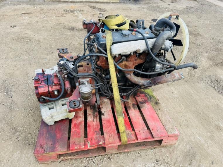 PERKINS 1959/2100 DIESEL ENGINE*C/W PUMP*VIDEO*