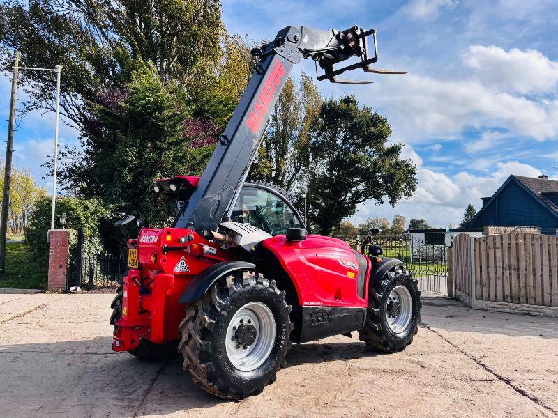 MANITOU MLT 630 115V TELEHANDLER*AG SPEC *C/W PALLET TINES*YEAR 2021*VIDEO*