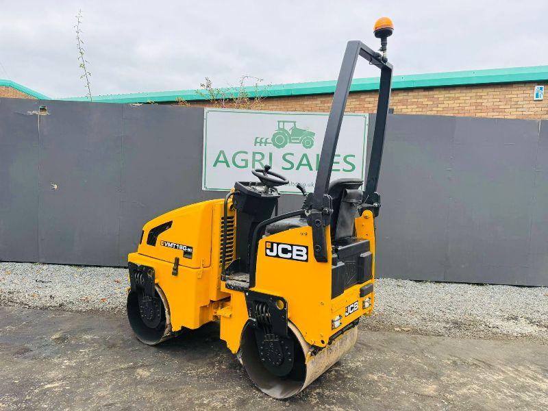 JCB VMT 160-80 DOUBLE DRUM ROLLER*YEAR 2016*VIDEO*