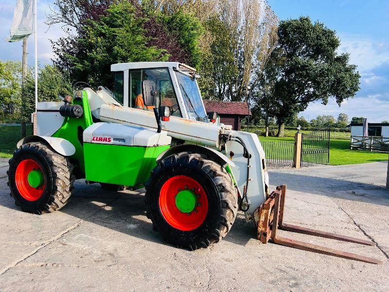 CLAAS 516 4WD TELEHANDLER C/W JOYSTICK CONTROL & PALLET TINES *VIDEO* 