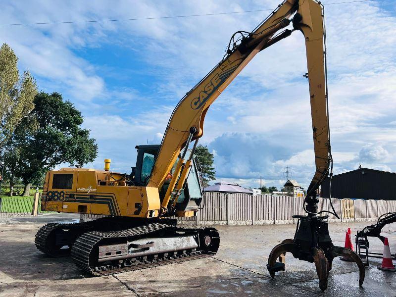 CASE 988-CK TRACKED EXCAVATOR C/W MAGNET GEAR & SCRAP GRAB *VIDEO*