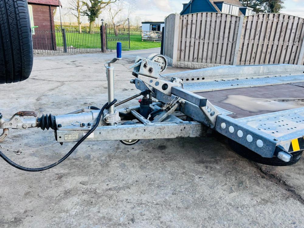 BRIAN JAMES T-02-T HIGH MAX TWIN AXLE TILTING CAR TRAILER * YEAR 2020 *