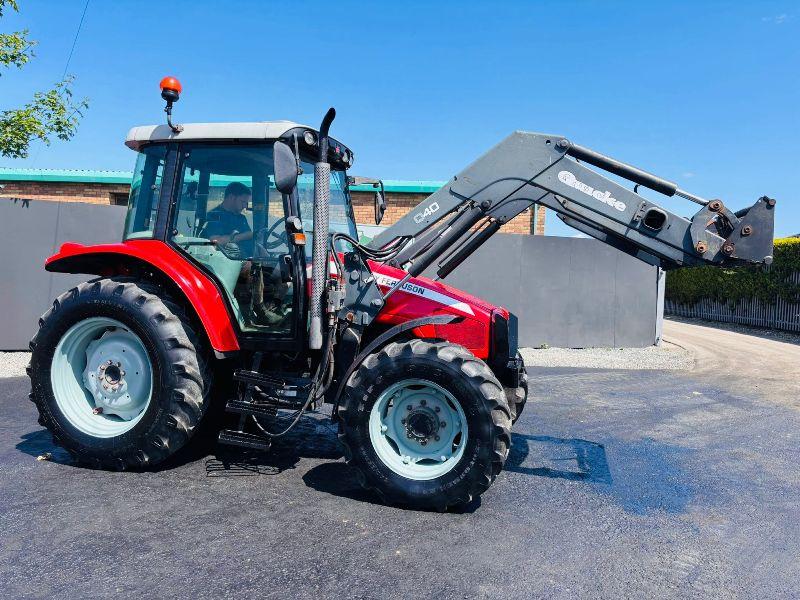 MASSEY FERGUSON 5455 FRONT LOADER TRACTOR*C/W FRONT LOADER*VIDEO*