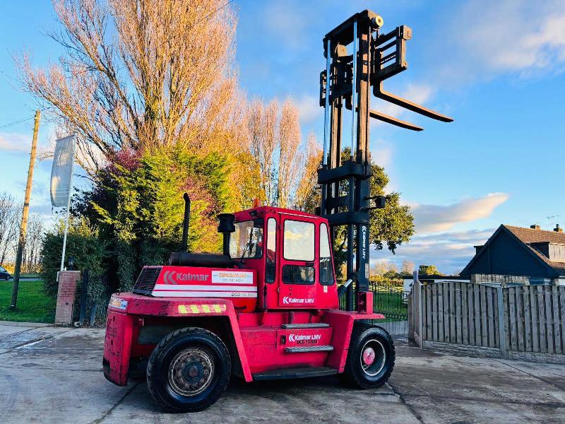 KALMAR LMV DCD 10.600 DIESEL FORKLIFT C/W VOLVO ENGINE *VIDEO*
