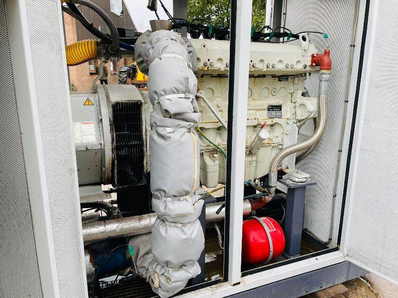 STAMFORD 125KVA 3 PHASE GENERATOR *YEAR 2009* C/W MAN E0836 E302 GAS ENGINE *VIDEO*