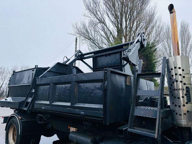 IVECO 180E24 4X2 HOT BOX LORRY C/W SELF LOADING STONE CHIPPING BOX *VIDEO*