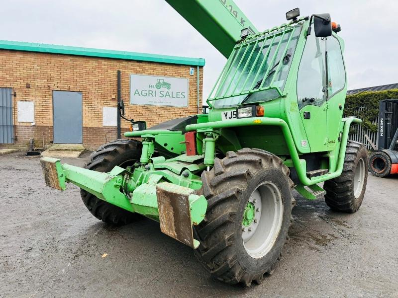 MERLO P40.14K TELEHANDLER*SWAY CAB*2943 HOURS*VIDEO*