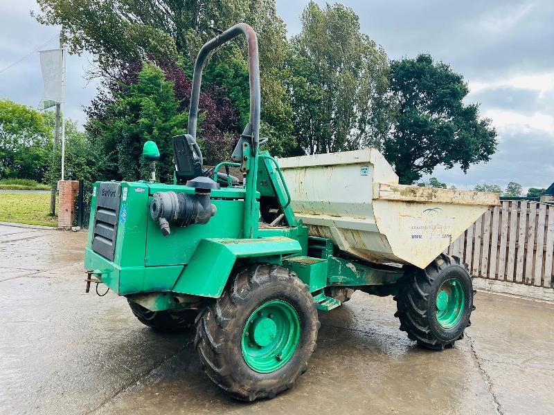BARFORD SX6000 4WD DUMPER C/W ROLE BAR *VIDEO*