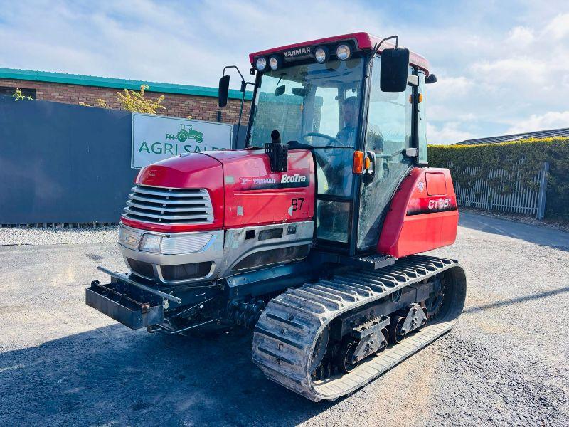 YANMAR CT651 CRAWLER TRACTOR *C/W REAR LINKAGE, PTO AND AC*VIDEO*