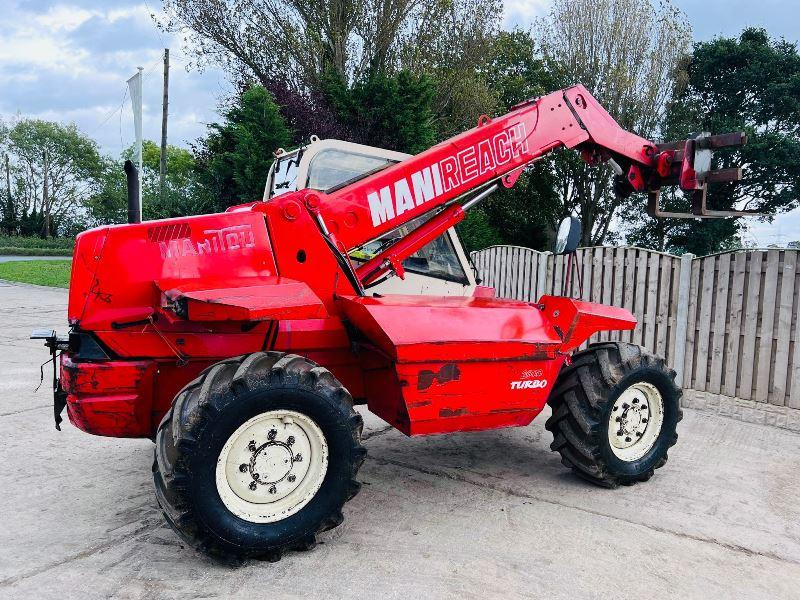 MANITOU MLT626 4WD TELEHANDLER C/W PALLET TINES *VIDEO*