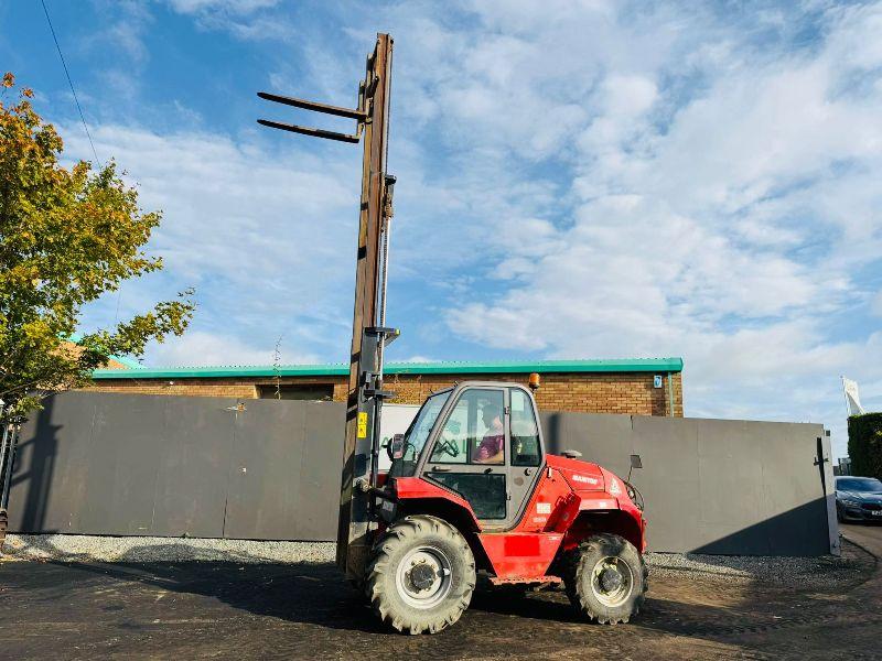 MANITOU M30-4 FORKLIFT*YEAR 2017*C/W PALLET TINES*PICK UP HITCH*VIDEO*