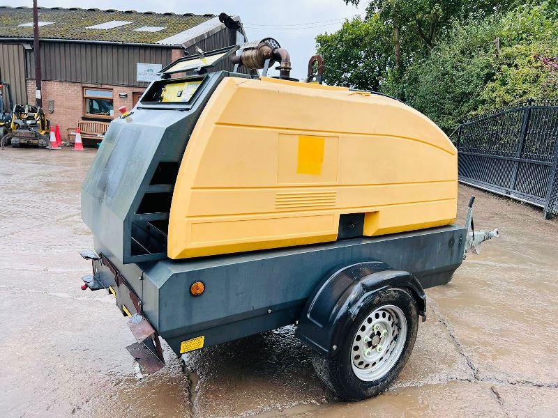 AUTO PRIME Q-SERIES TOWABLE WATER PUMP C/W PERKINS ENGINE *VIDEO*