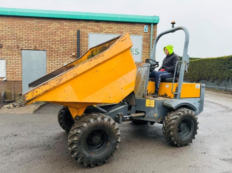 TEREX TA3H DUMPER*YEAR 2013*C/W KUBOTA ENGINE*VIDEO*