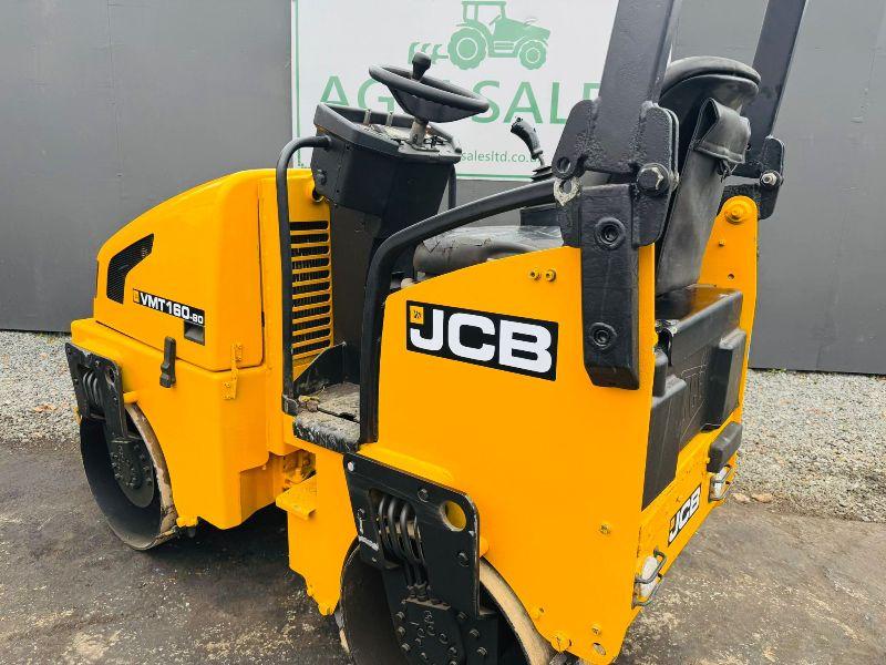 JCB VMT 160-80 DOUBLE DRUM ROLLER*YEAR 2016*VIDEO*