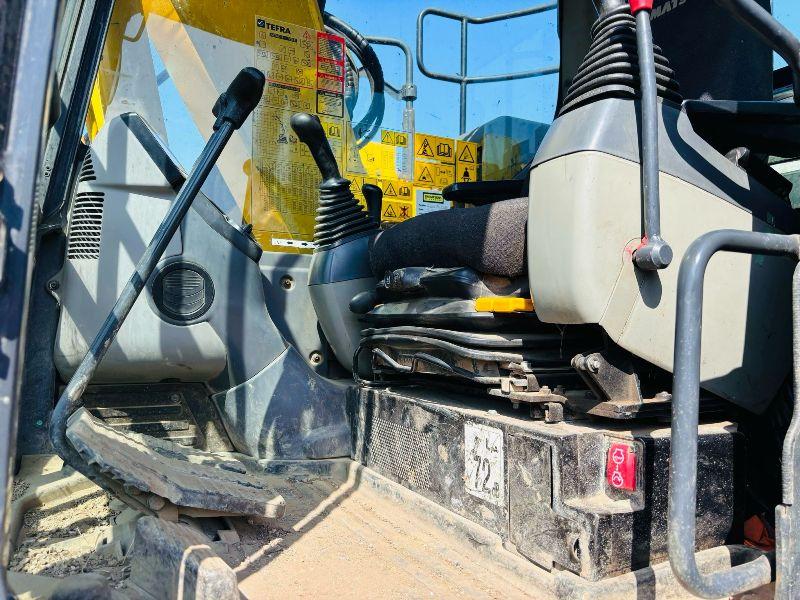 KOMATSU PC138US-11 EXCAVATOR*C/W BUCKET*READING 8387 HOURS*YEAR 2018*VIDEO*