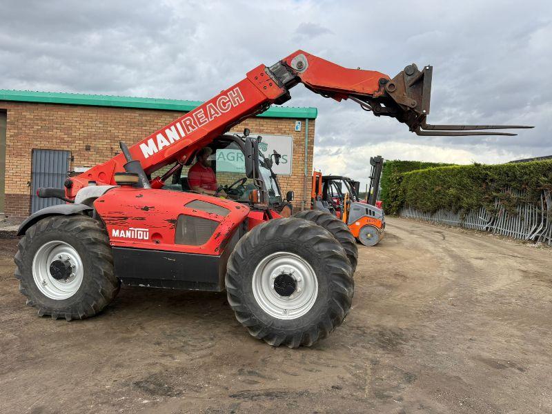MANITOU MLT 634 TELEHANDLER*AG SPEC*C/W PALLET TINES*VIDEO*