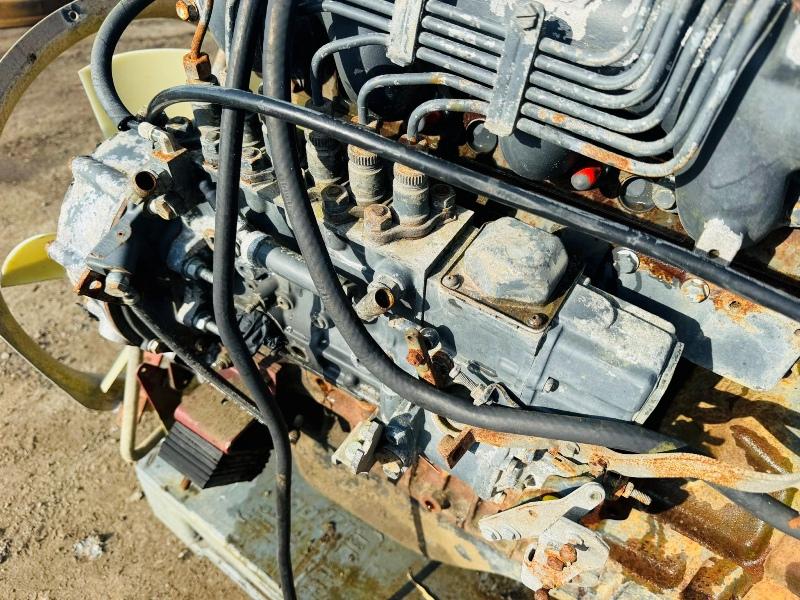 6 CYLINDER RENAULT TRUCK ENGINE*C/W TURBO*VIDEO*