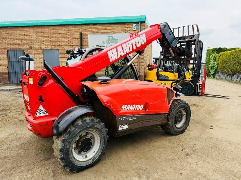 MANITOU MT625H COMFORT TELEHANDLER*YEAR 2015*C/W PALLET TINES*VIDEO*