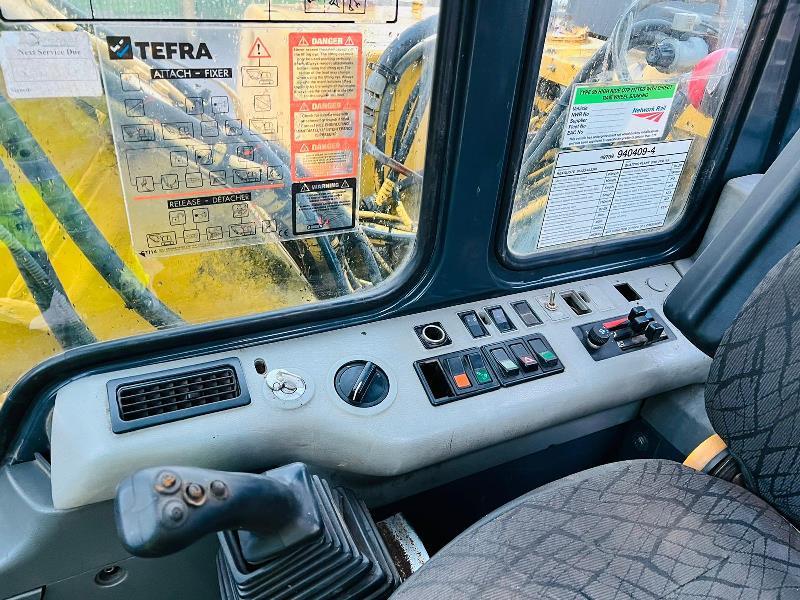 KOMATSU PW130ES-6K 4WD WHEELED EXCAVATOR C/W QUICK HITCH & RAILWAY GEAR *VIDEO*