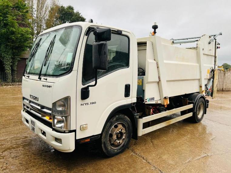 ISUZU EASY SHIFT N75.190 4X2 BIN LORRY *YEAR 2011* C/W FARID TIPPING GEAR *VIDEO*