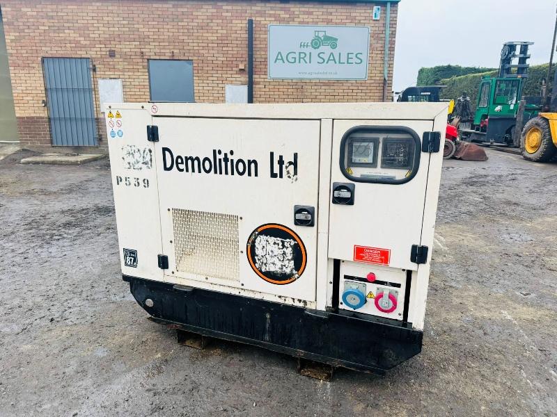 FG WILSON XD20P2 20 KVA GENERATOR*SPARES AND REPAIRS*VIDEO*