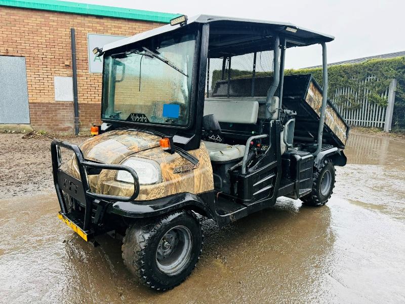 KUBOTA RTV 1140 CPX* C/W HYDRAULIC TIP*YEAR 2014*VIDEO*