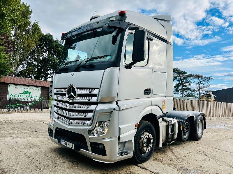 MERCEDES 2545 ACTROS 6X2 TRACTOR UNIT * YEAR 2014 * 