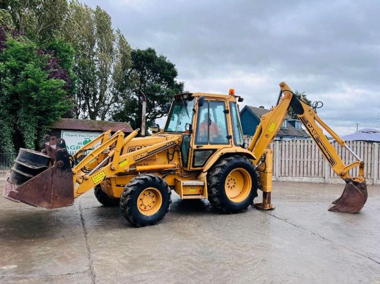 CASE 580SK 4WD BACKHOE DIGGER C/W EXTENDING DIG & 2 X BUCKETS *VIDEO*