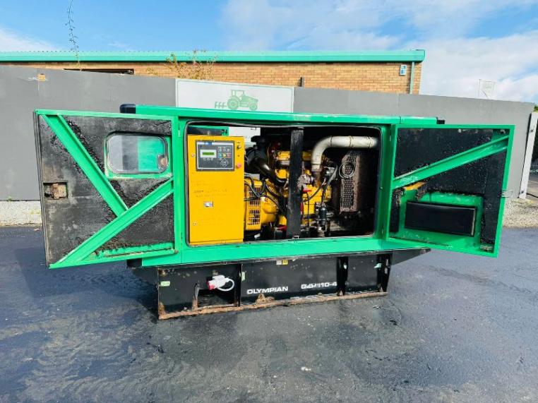 OLYMPIAN GEP110-4 110KVA GENERATOR*C/W PERKINS ENGINE*VIDEO*