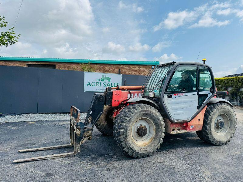 MANITOU MT932 4WD TELEHANDLER *C/W PALLET TINES*VIDEO*
