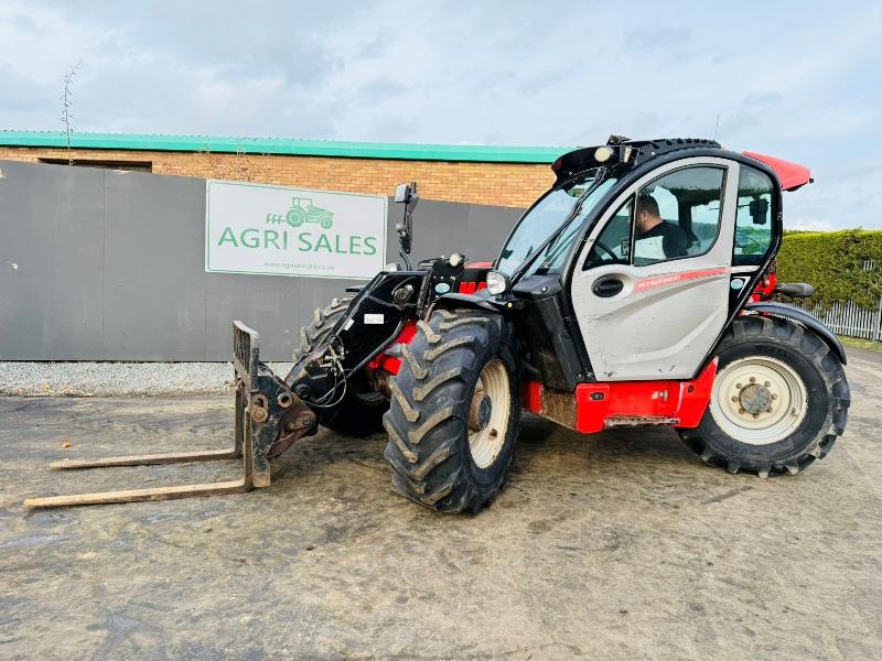 MANITOU MLT 635-140 V+ TELEHANDLER*YEAR 2017* BRAND NEW TYRES*VIDEO*
