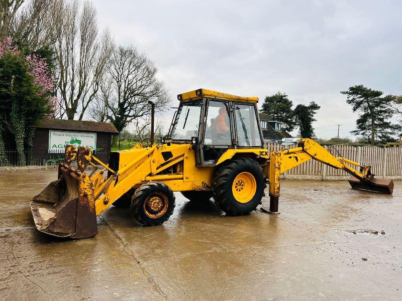 JCB 3CX PROJECT 7 4WD BACKHOE DIGGER C/W EXTENDING DIG *VIDEO*