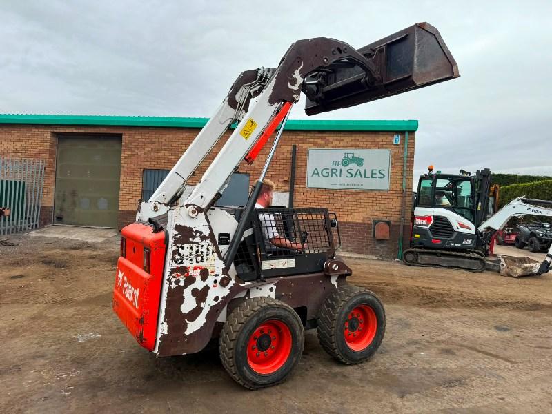 BOBCAT S160 SKIDSTEER*C/W BUCKET*YEAR 2010*VIDEO*