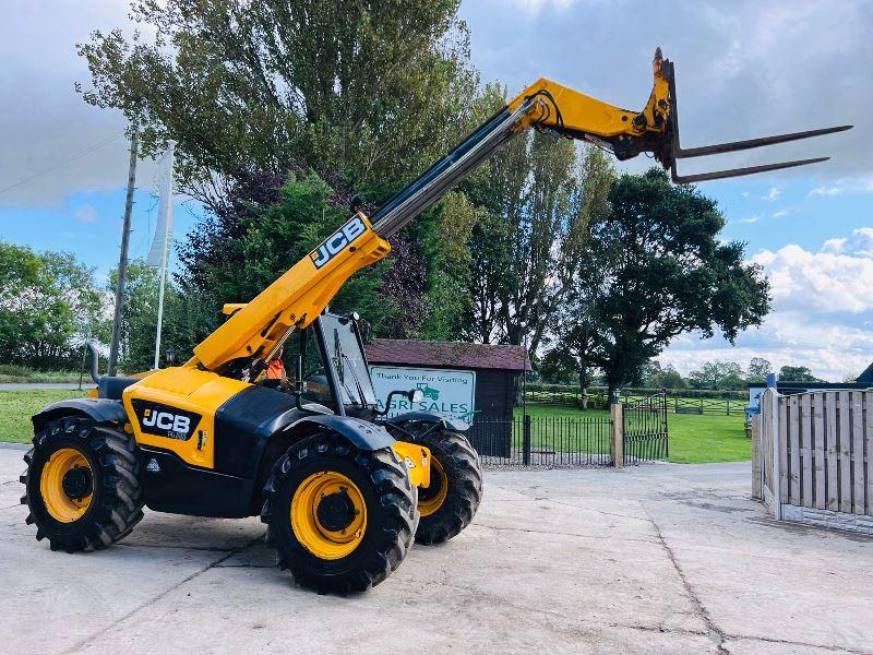 JCB 526-56 4WD TELEHANDLER *AG-SPEC, YEAR 2013* C/W PICK UP HITCH *VIDEO*
