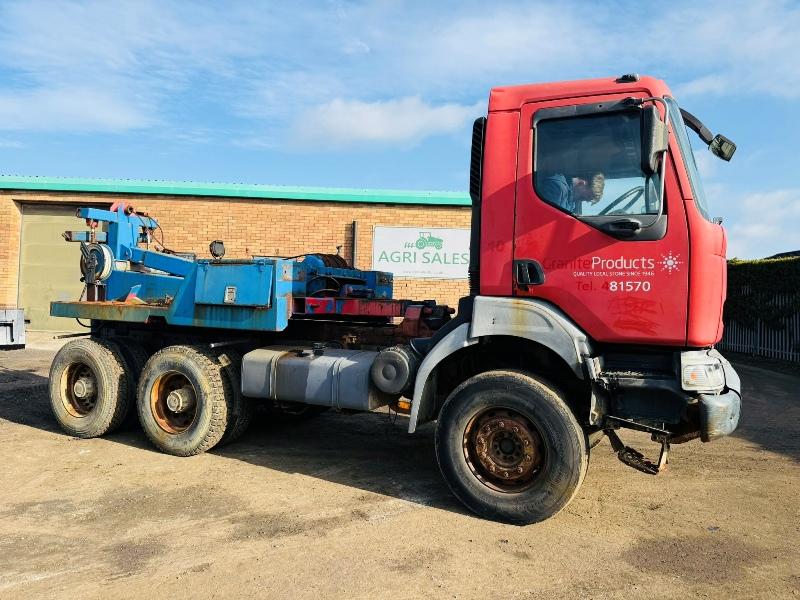RENAULT KERAX 6X4 *C/W*DETACHABLE TRUCK SPEC LIFT*VIDEO*