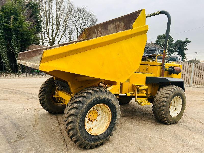 BARFORD SX7000 4WD DUMPER C/W ROLE FRAME & PERKINS PHASER ENGINE *VIDEO*