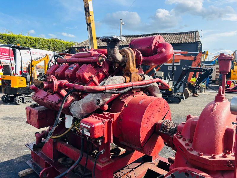SPP 10 INCH WATERPUMP*C/W V8 ENGINE*VIDEO*