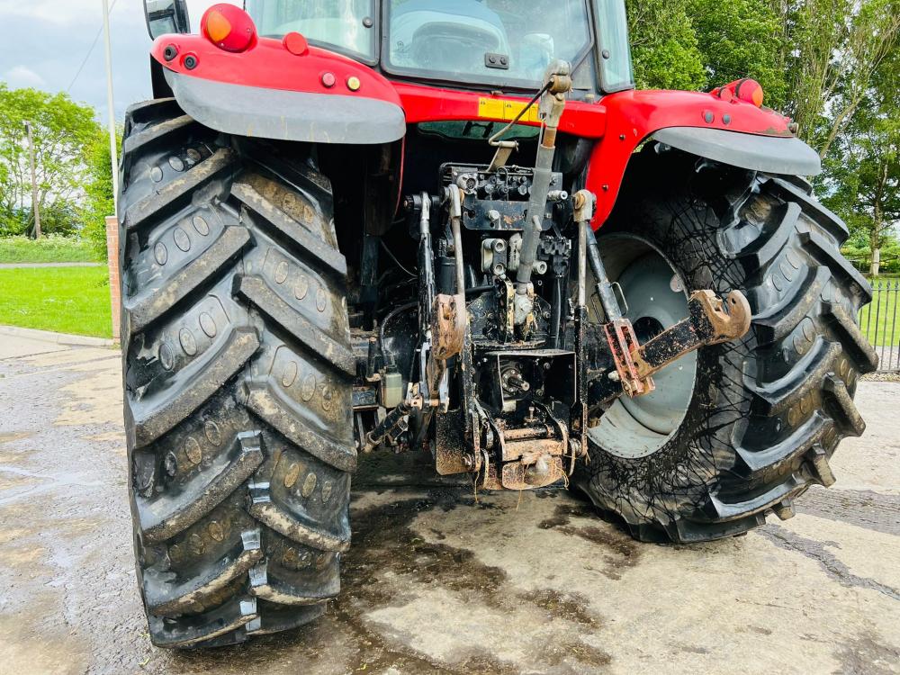 MASSEY FERGUSON 6480 DYNA SHIFT 4WD TRACTOR C/W FRONT WEIGHTS 